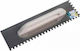 L' Outil Parfait Tile Spatula Metallic Serrated 500x140mm with Wooden Handle with Tooth 10x10mm 619010