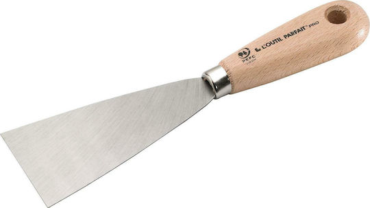 L' Outil Parfait Joint Knife Metallicός 20mm with Wooden Handle 520002