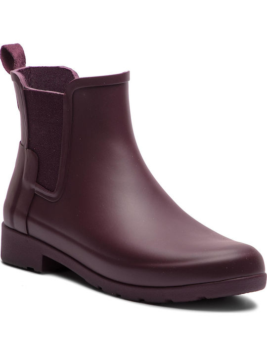 Hunter Women's Wellies Burgundy WFS1017RMA-OXD