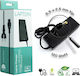 Laptop Charger 120W 19V 6.3A for Toshiba with Detachable Power Cable