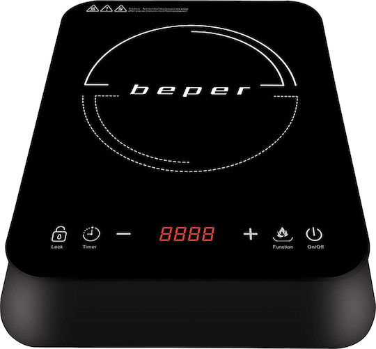Beper Countertop Burner Induktion Single Schwarz