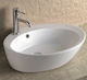 Inter Ceramic 851W Надеждна мивка Порцелан 61x47x16см Бял