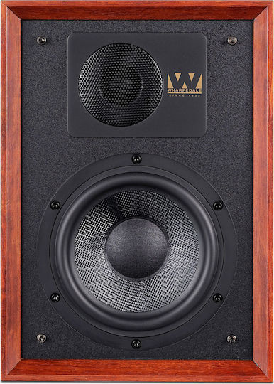 Wharfedale Denton 85 S019.31656 Pair of Hi-Fi Speakers Bookself 120W 2 No of Drivers W24xD27.5xH34cm. Red