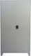 Double-Leaf Valja Metallic Cabinet with Locking Capability with Divider & 4 Shelves 90x45x190 cm