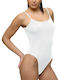 Helios Frauen Bodysuit Damen-Bodysuits Weiß