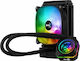 Aerocool Pulse L120F Υδρόψυξη Επεξεργαστή Μονού Ανεμιστήρα 120mm για Socket AM4/1200/115x με ARGB Φωτισμό