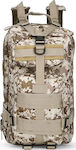 3P Military Military Backpack Backpack Camouflage in Beige Color 30lt