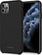 Spigen Silicone Fit Back Cover Σιλικόνης Μαύρο (iPhone 11 Pro Max)