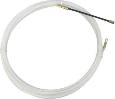 Evik Plastic Electrician Fish Tape Spiral Lungime 20m cu Diametru 3mm și Fixe Capete