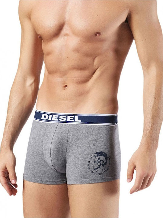 Diesel Boxeri pentru bărbați Gri 1Pachet