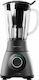 Cecotec Power Black Titanium 1500 PerfectMix Μπλέντερ με Πλαστική Κανάτα 1.8 lt 1500W Μαύρο