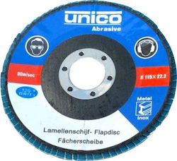 Unico Flex P040 Δίσκος Λείανσης Μετάλλου 115mm