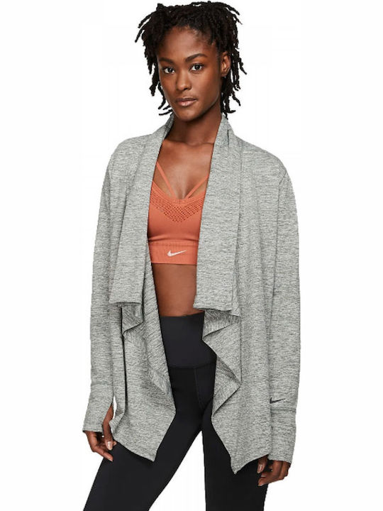 Nike Yoga Collection CU Women's Cardigan Gray CD3210-010