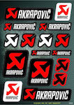 AKRAPOVIC DECAL SET