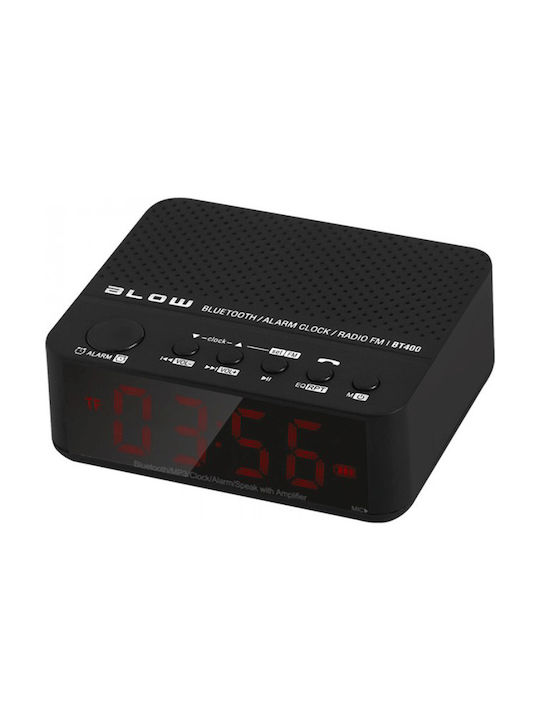 Blow Tabletop Digital Clock with Radio 30-314#