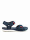 Clarks Step Beat Sun Men's Leather Sandals Blue