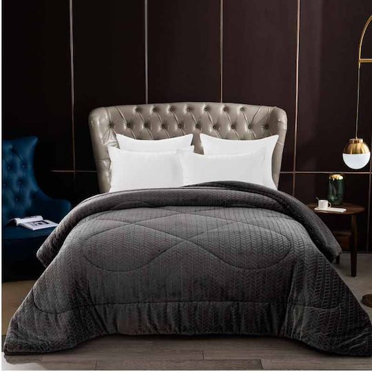 Sunshine Bettbezug Großes Doppelbett 220x240cm Neda Grey