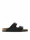 Arizona Birko-Flor Ανδρικά Σανδάλια σε Μαύρο Χρώμα Narrow Fit