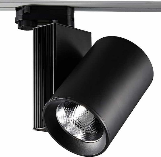 Universe Single LED Spot in Black Color