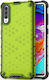 Hurtel Honeycomb Plastic Back Cover Green (Gala...