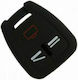 Silicone Car Key Cover Case with 3 Buttons for Opel Black