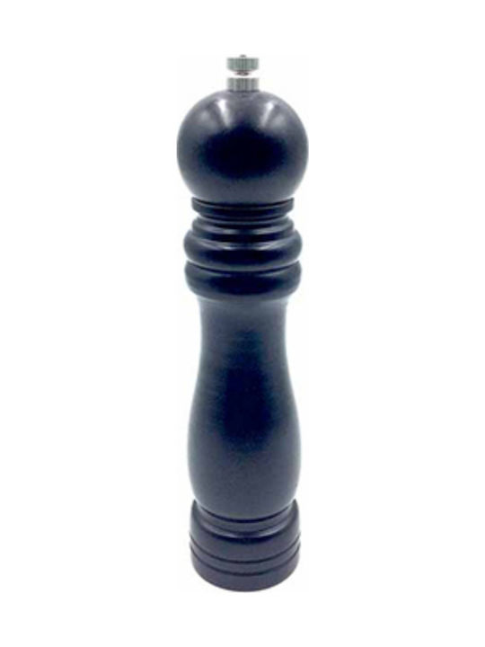 Homestyle Manual Wooden Pepper Mill 21cm Black