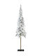 Weihnachtsbaum Alpine Fir Schlank Beschneit 180cm mit 447 Zweige