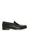 New Damon A Men's Leather Loafers Black