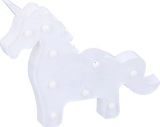 Grundig Led Kids Decorative Lamp Unicorn White 29x22.5x3cm
