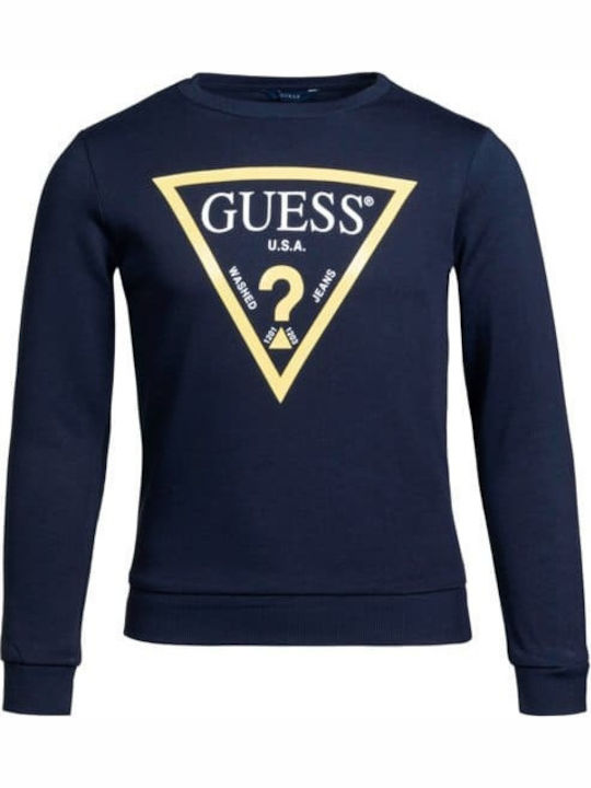 Guess Hanorac pentru copii Albastru marin Core