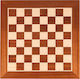 Manopoulos Mahogany Wood & Oak Inlaid Handgefertigt Schach aus Holz 40x40cm WB40M