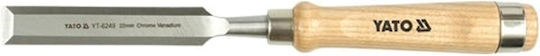 Yato Skewed Chisel 35mm with Wooden Handle