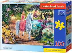 Παιδικό Puzzle Secret Trail 100pcs για 6+ Ετών Castorland