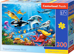 Kids Puzzle Tropical Underwater World 200pcs Castorland