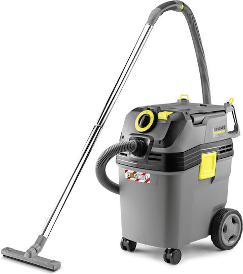 Karcher NT 40/1 Ap L Staubsauger Flüssigkeiten / Feststoffe 1380W mit Kunststoff Behälter 40Es