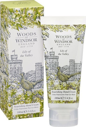 Woods Of Windsor Nourishing Ενυδατική Κρέμα Χεριών Lily Valley 100ml