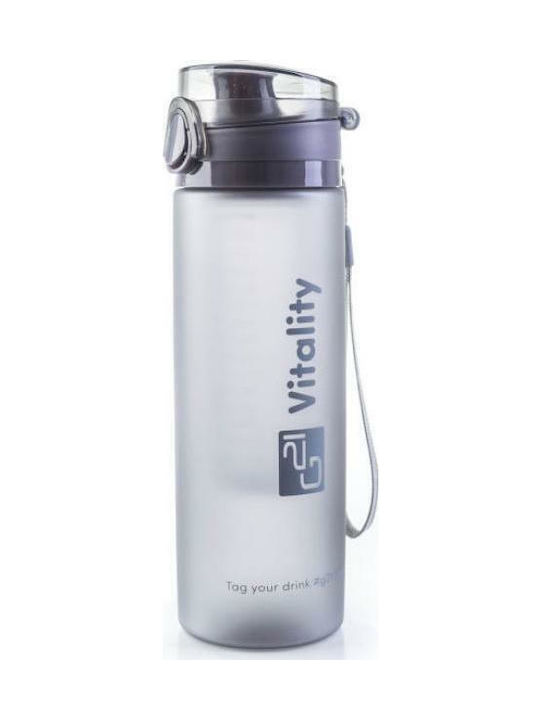 G21 Bottle Sticla de apa Plastic 1000ml Gri