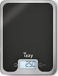 Izzy Black Mirror Digital Kitchen Scale 1gr/10kg Black