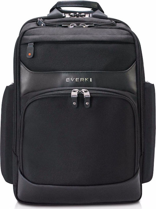 Everki Onyx Τσάντα Πλάτης 15.6" Μαύρη