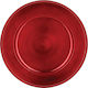Atmosphera Platou Decorativ Rotundă Plastic Roșie 1buc 33x33buc