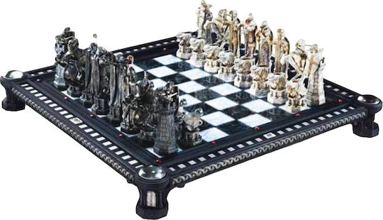 The Noble Collection Harry Potter: The Final Challenge Set Σκάκι από Ξύλο με Πιόνια 50.8x50.8cm