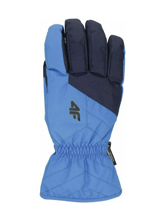 4F H4Z19-REM001 Ανδρικά Γάντια Σκι & Snowboard Μπλε