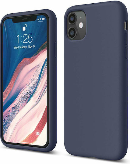 Soft Touch Back Cover Σιλικόνης Μπλε (iPhone 11)