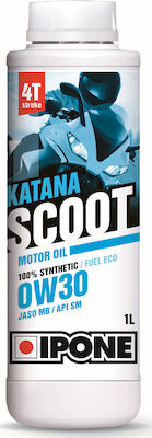 Ipone Katana Scoot Synthetic Motorcycle Oil for Four-Stroke Engines 0W-30 1lt