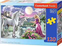 Princess & Her Unicorn 120pcs Castorland