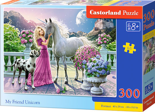 Kids Puzzle My Friend Unicorn for 8+ years old+ Years 300pcs Castorland