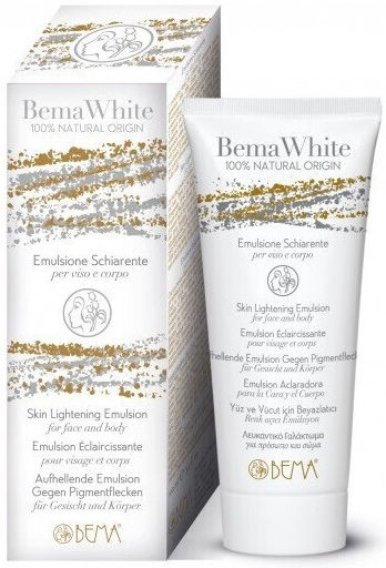 Bema Lightening Moisturizing Body Cream Against Dark Spots For All Skin Types 100ml
