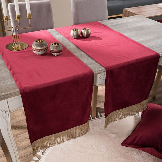 Teoran Ράνερ Velvet με Κρόσι 10 40x160εκ.