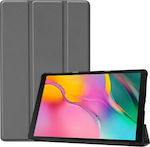 Magnetic 3-fold Flip Cover Piele artificială Gri (Galaxy Tab A 10.1 2019)