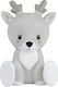 Flow Led Kids Decorative Lamp Fabian Gray 10x9x13.5εκ.